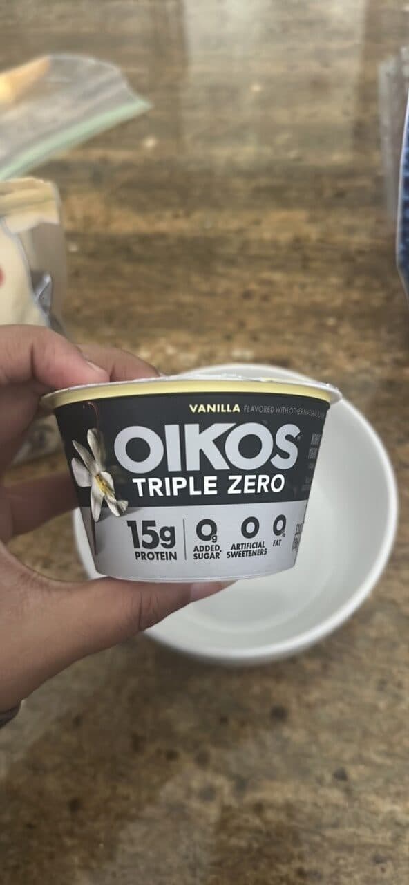 Oikos Triple Zero Vanilla packshot