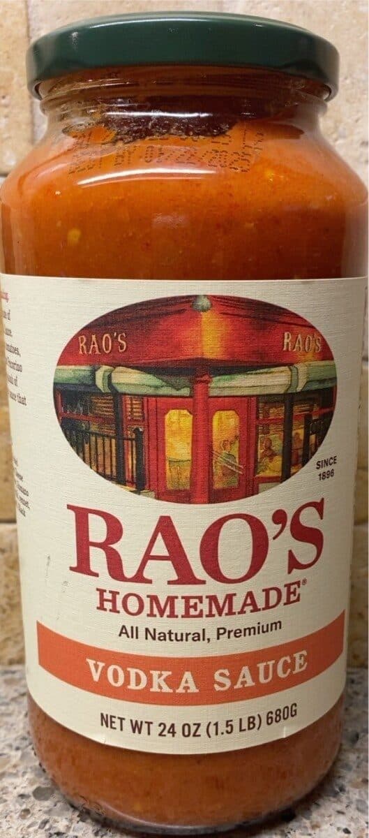 RAO'S HOMEMADE VODKA SAUCE packshot