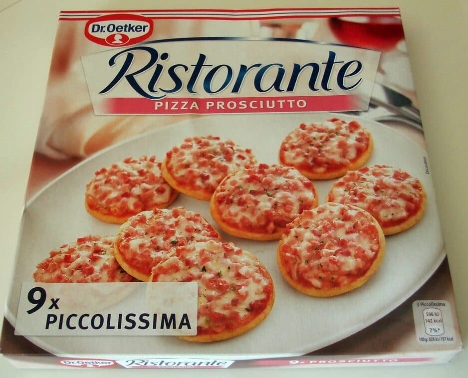 Dr. Oetker Ristorante Piccolissima Prosciutto packshot
