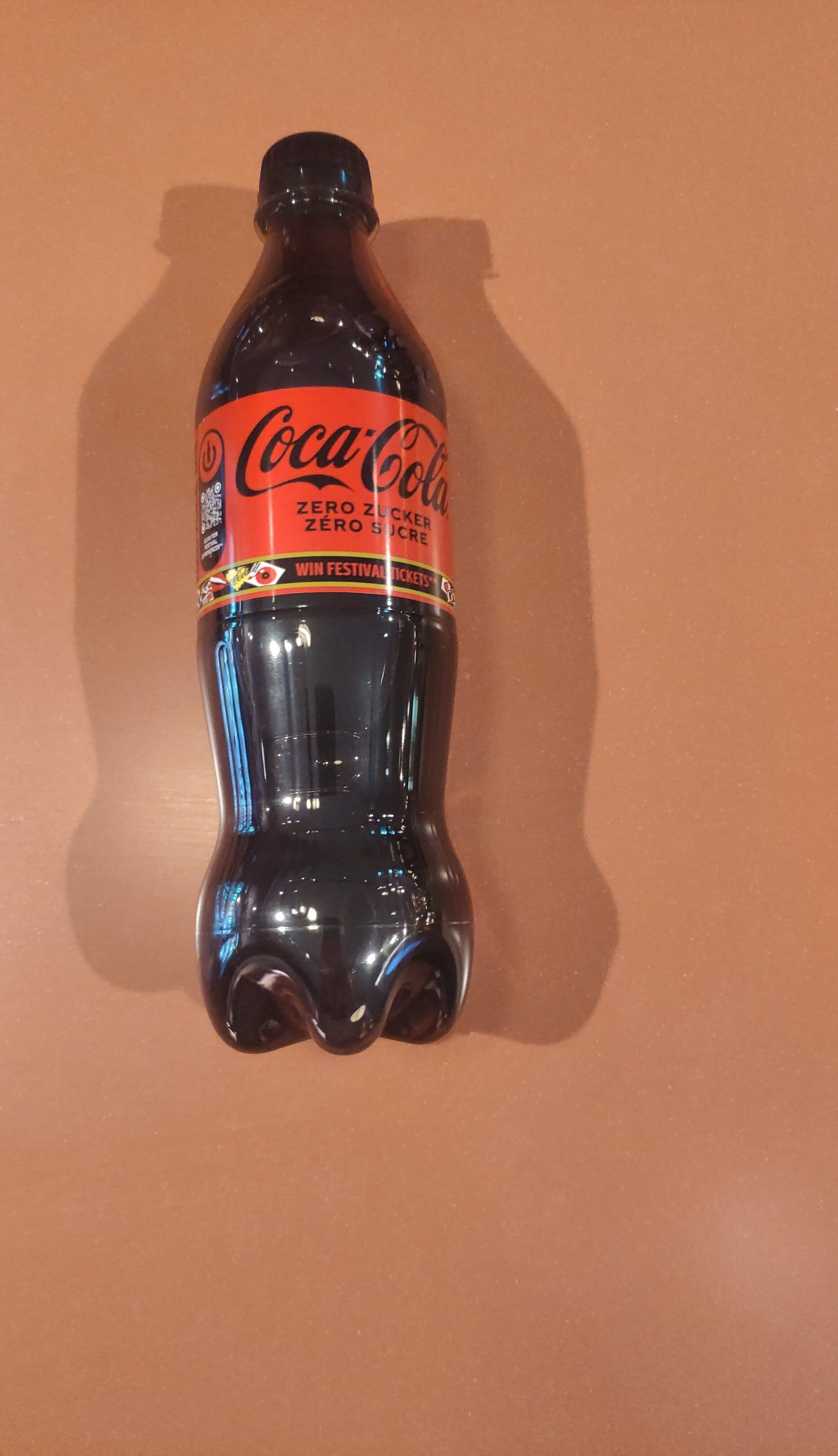 Coca-Cola Coca-Cola Zero 500ml packshot